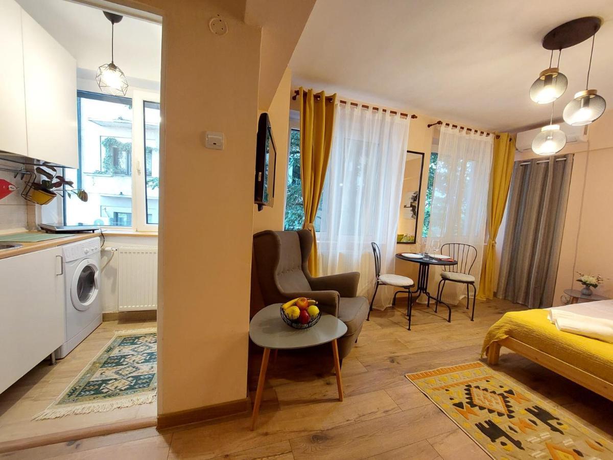 Laroka House Cosy Studio Universitate Boekarest Buitenkant foto